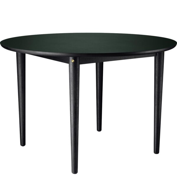 C65 Bjørk- Round Dining Table ø115cm- Black C65 Bjørk- Round Dining Table ø115cm- Black