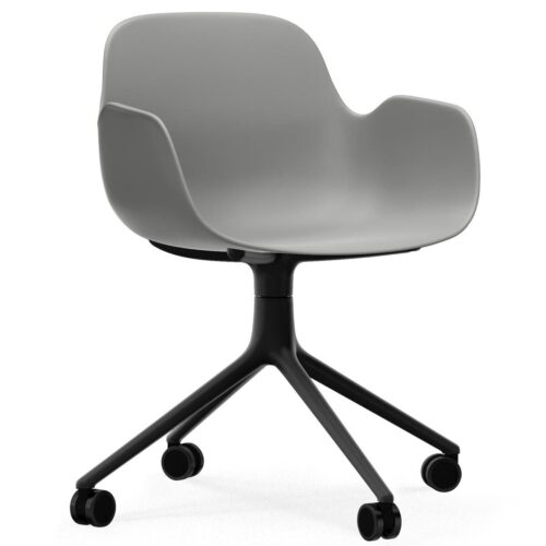 Form Armchair Swivel with Castors- more colours Form Armchair Swivel with Castors- more colours
