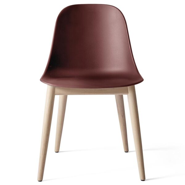 Harbour Side Dining Chair, Wood Base- Burned Red/ Oak Harbour Side Dining Chair, Wood Base- Burned Red/ Oak