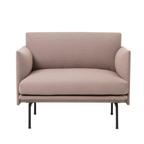 Outline Chair - Fiord 151- Rose Outline Chair - Fiord 151- Rose