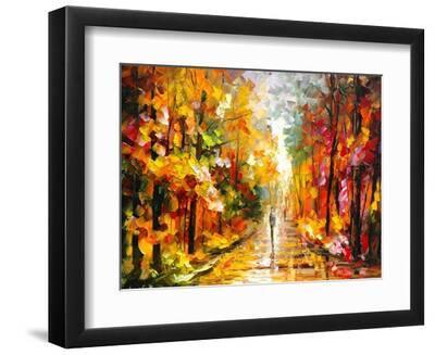 After The Rain - Black Framed Art Print Wall Art, 12x9
