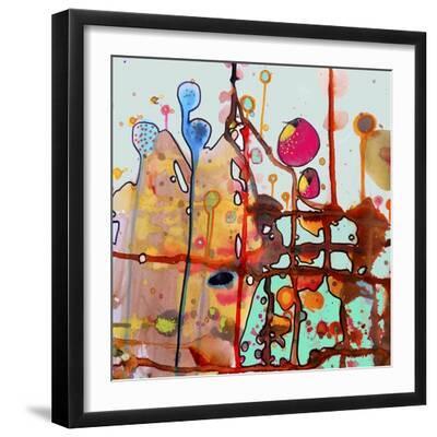 Alchimie - Black Framed Art Print Wall Art, 16x16 Alchimie - Black Framed Art Print Wall Art, 16x16
