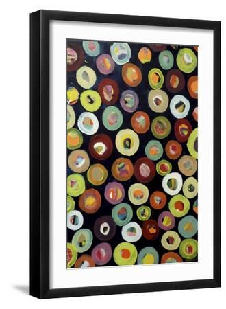 Archipel - Black Framed Art Print Wall Art, 12x18 Archipel - Black Framed Art Print Wall Art, 12x18