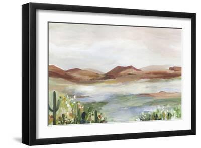 Arizona Land - Black Framed Art Print Wall Art, 18x12