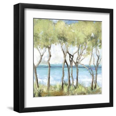 Beachside - Black Framed Art Print Wall Art, 12x12