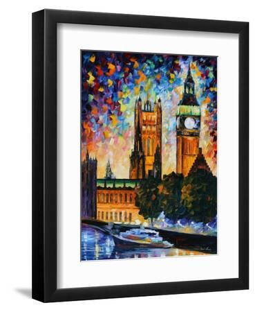 Big Ben - Black Framed Art Print Wall Art, 9x12