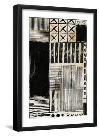 Blue Birch Serenade III - Black Framed Art Print Wall Art, 12x18