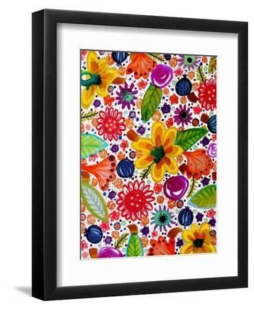 Calypso - Black Framed Art Print Wall Art, 9x12 Calypso - Black Framed Art Print Wall Art, 9x12