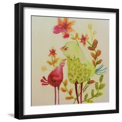 Chouchou - Black Framed Art Print Wall Art, 16x16 Chouchou - Black Framed Art Print Wall Art, 16x16