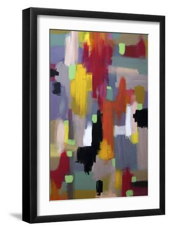 If We Were Normal - Black Framed Art Print Wall Art, 12x18