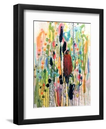 Le Coeur Bohe?me Gran - Black Framed Art Print Wall Art, 9x12