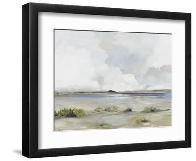 Long Island - Black Framed Art Print Wall Art, 12x9
