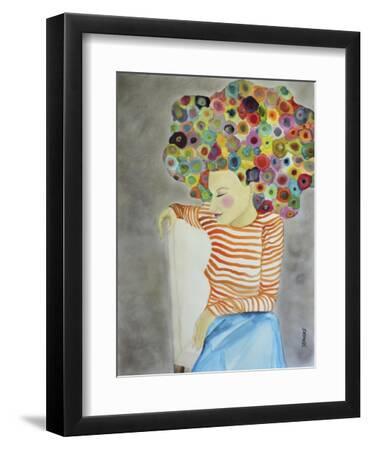Marion - Black Framed Art Print Wall Art, 9x12