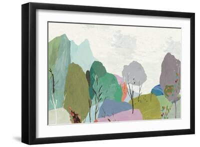 Mystic Horizons - Black Framed Art Print Wall Art, 18x12