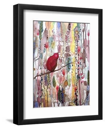 Re?ver Le Temps - Black Framed Art Print Wall Art, 9x12