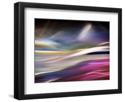 Ski Season - Black Framed Art Print Wall Art, 12x9