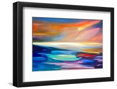 Solitude - Black Framed Art Print Wall Art, 12x8