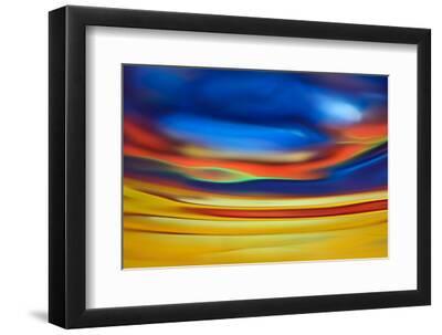 Summer Day - Black Framed Art Print Wall Art, 12x8
