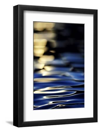 Sundown Water 1 - Black Framed Art Print Wall Art, 8x12 Sundown Water 1 - Black Framed Art Print Wall Art, 8x12