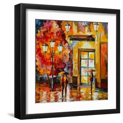 The Meeting - Black Framed Art Print Wall Art, 12x12 The Meeting - Black Framed Art Print Wall Art, 12x12