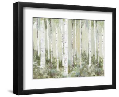 Tranquil Forest - Black Framed Art Print Wall Art, 12x9