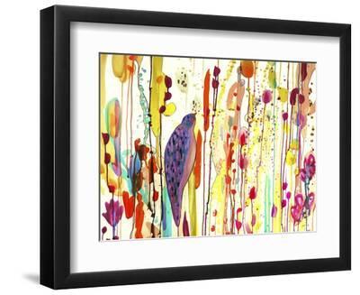 Vers Le Ciel - Black Framed Art Print Wall Art, 12x9