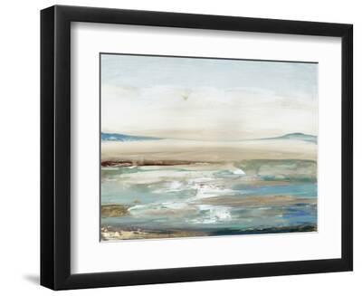 Water Bliss - Black Framed Art Print Wall Art, 12x9