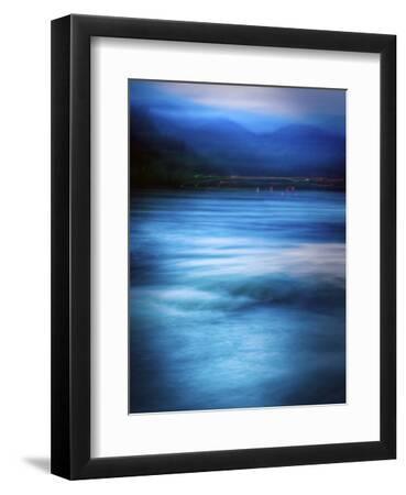Zen Disturbed - Black Framed Art Print Wall Art, 9x12